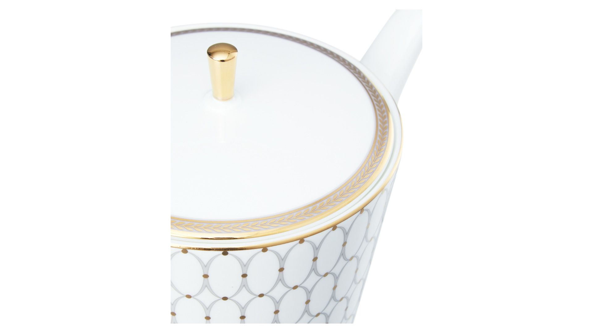 Чайник заварочный Wedgwood Renaissance Grey Teapot 1065316