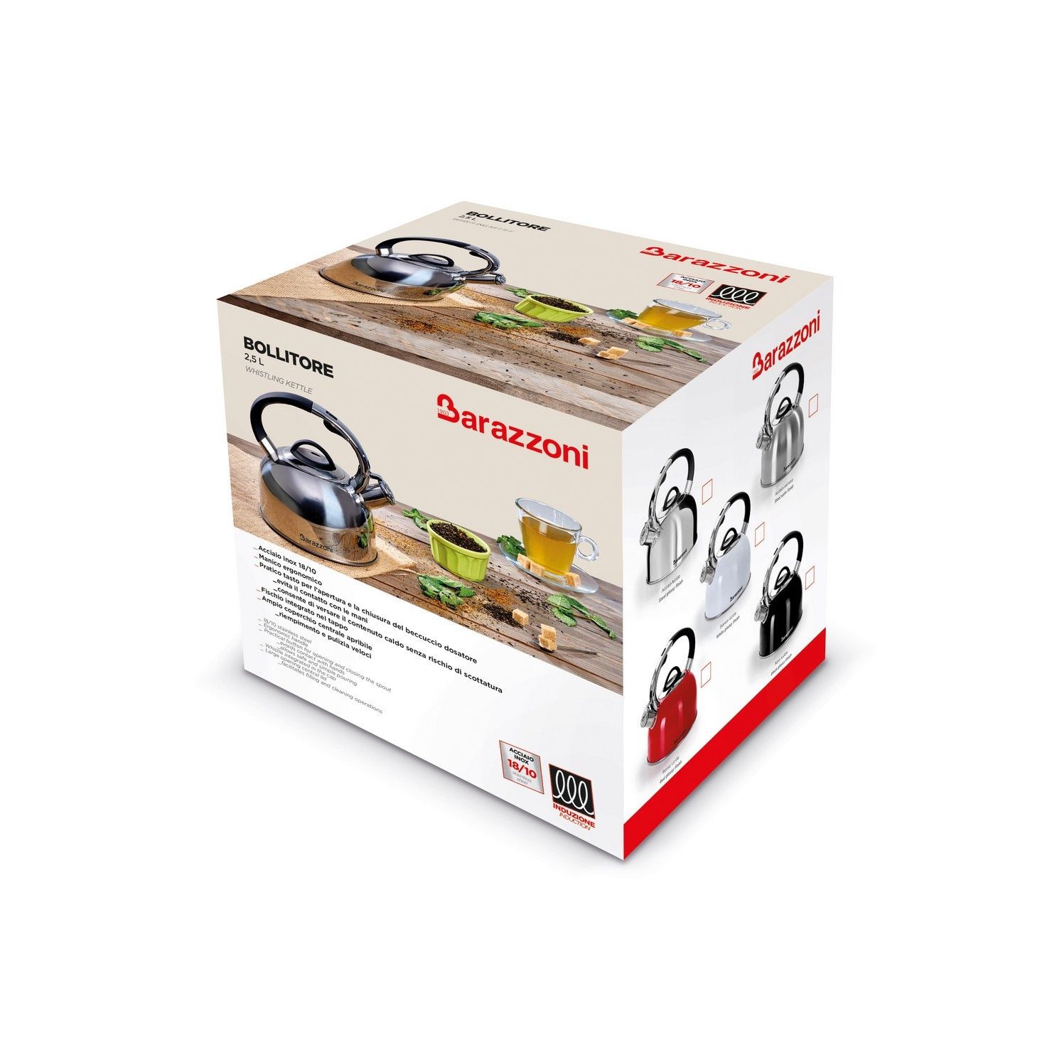 Чайник Barazzoni Bollitore 802082000