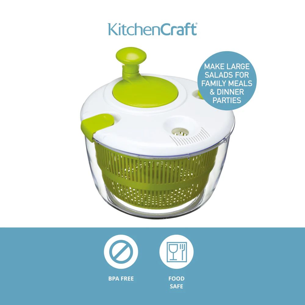 Сушилка для салата KitchenCraft Salad Spinner KCSALSPIN