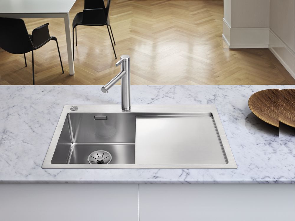 Кухонный смеситель Blanco Linee-S Galvanic Chrome 517591