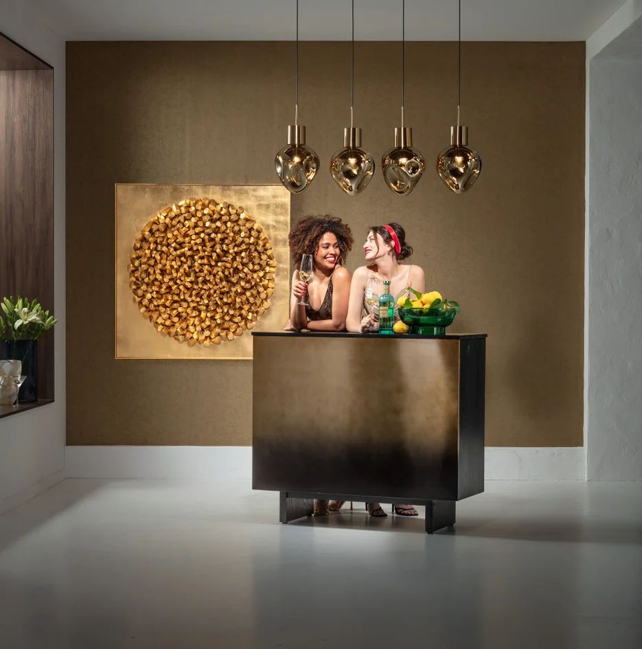 Подвесной светильник KARE Hängeleuchte Supernova Amber 56424