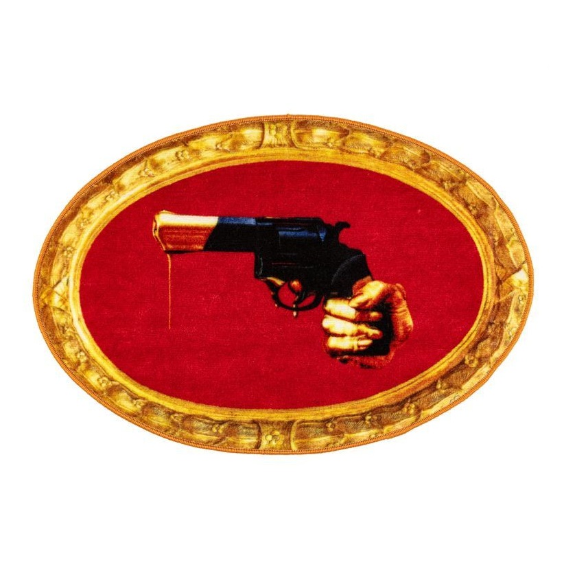 Коврик Seletti Toiletpaper Mat Revolver 18188