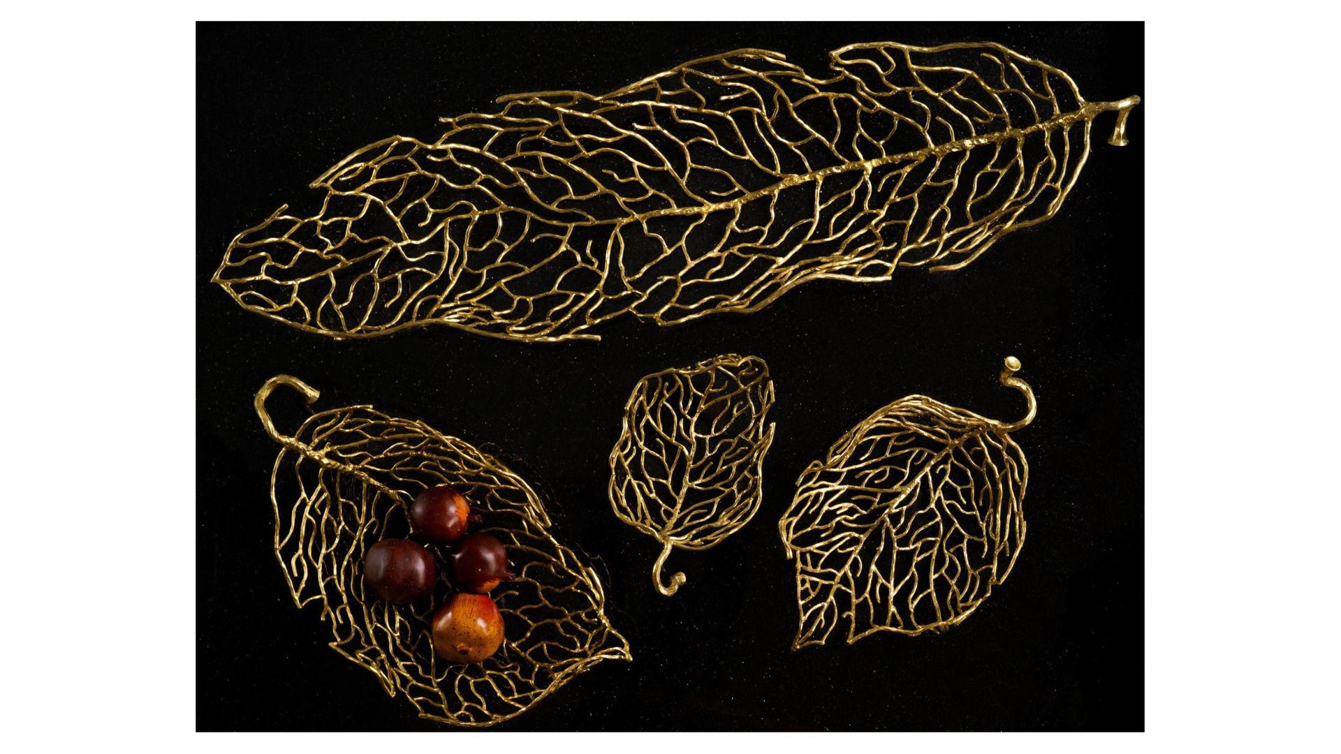 Блюдо Michael Aram Autumn Leaf Small Bowl 130254