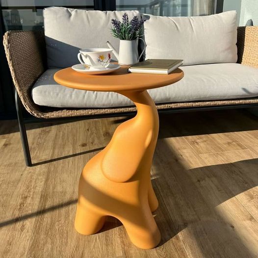 Приставной столик Qeeboo Pako Terracotta Side Table 51003TE