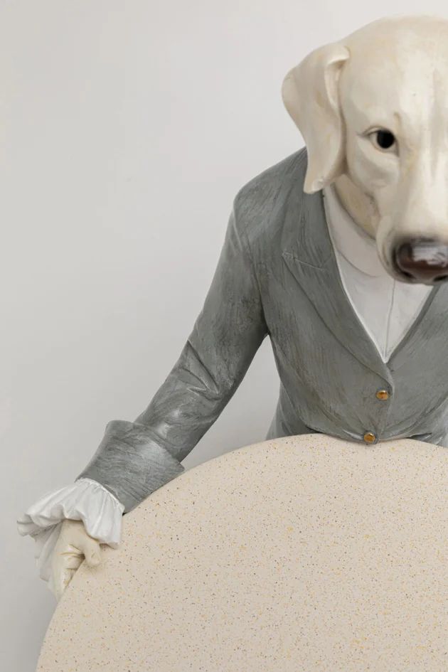Мелочница KARE Deko Figur Gentleman Dog Tray 56916