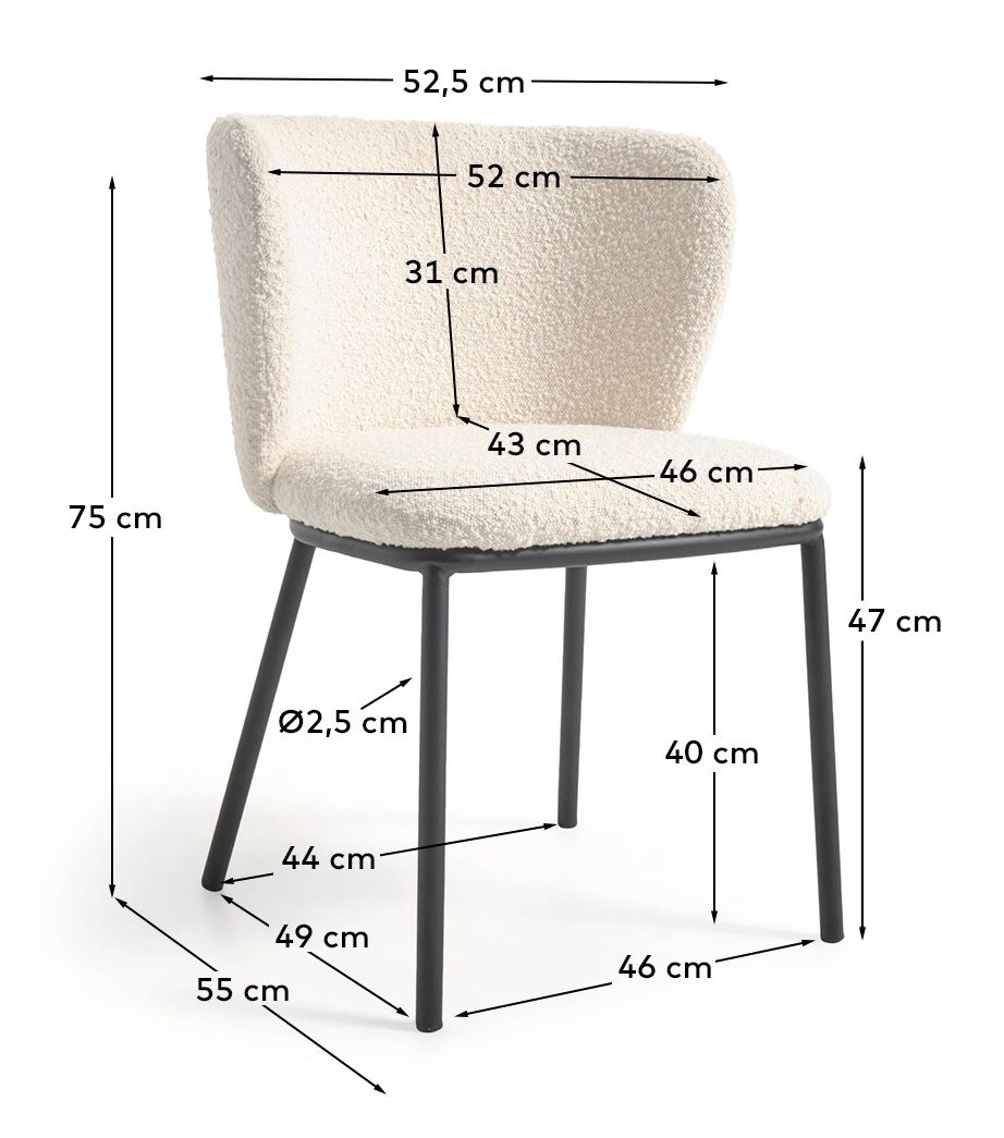 Стул La Forma Ciselia Silla LF-108355