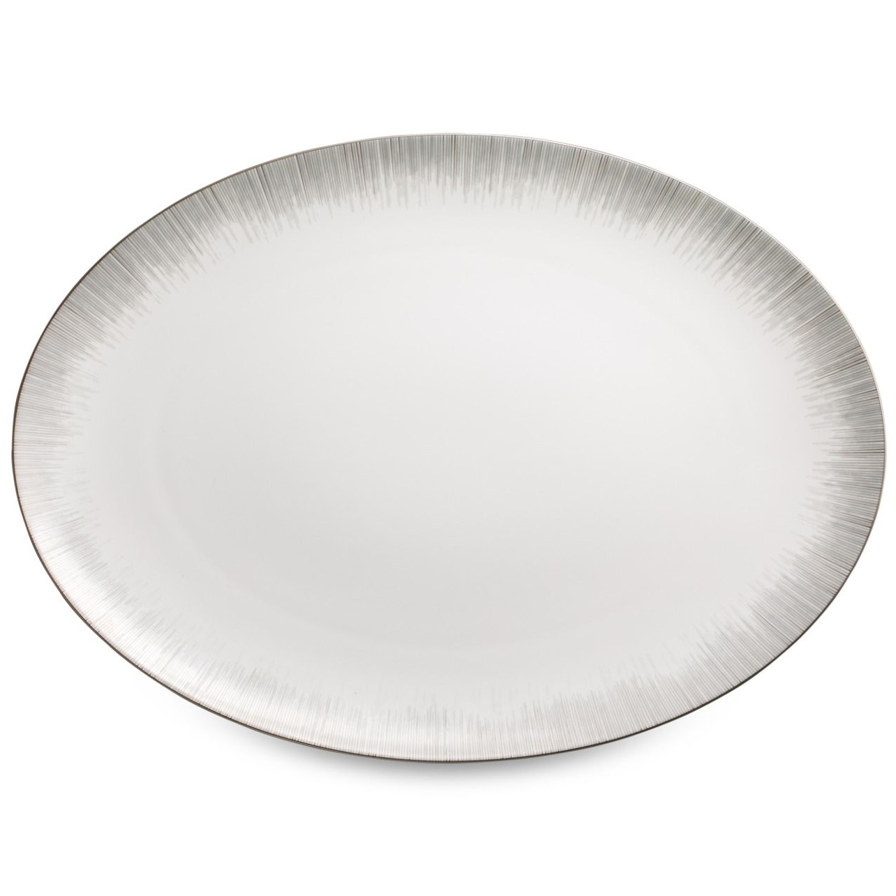 Блюдо овальное Narumi Glowing Platinum NAR-51446-1231