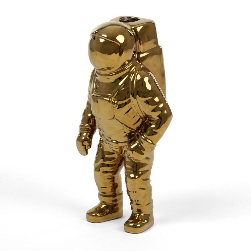 Ваза Seletti Cosmic Diner Starman Vase Gold 10933