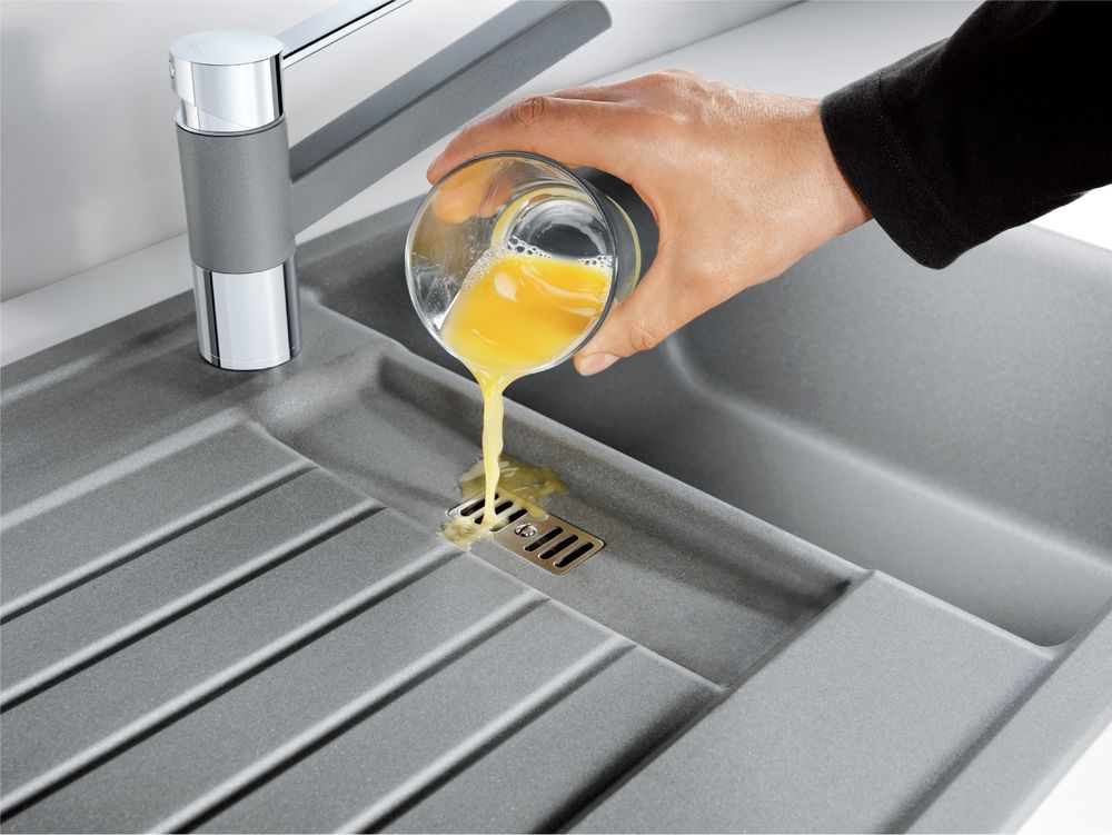 Кухонная мойка Blanco Zia 45S Silgranit Black 526013