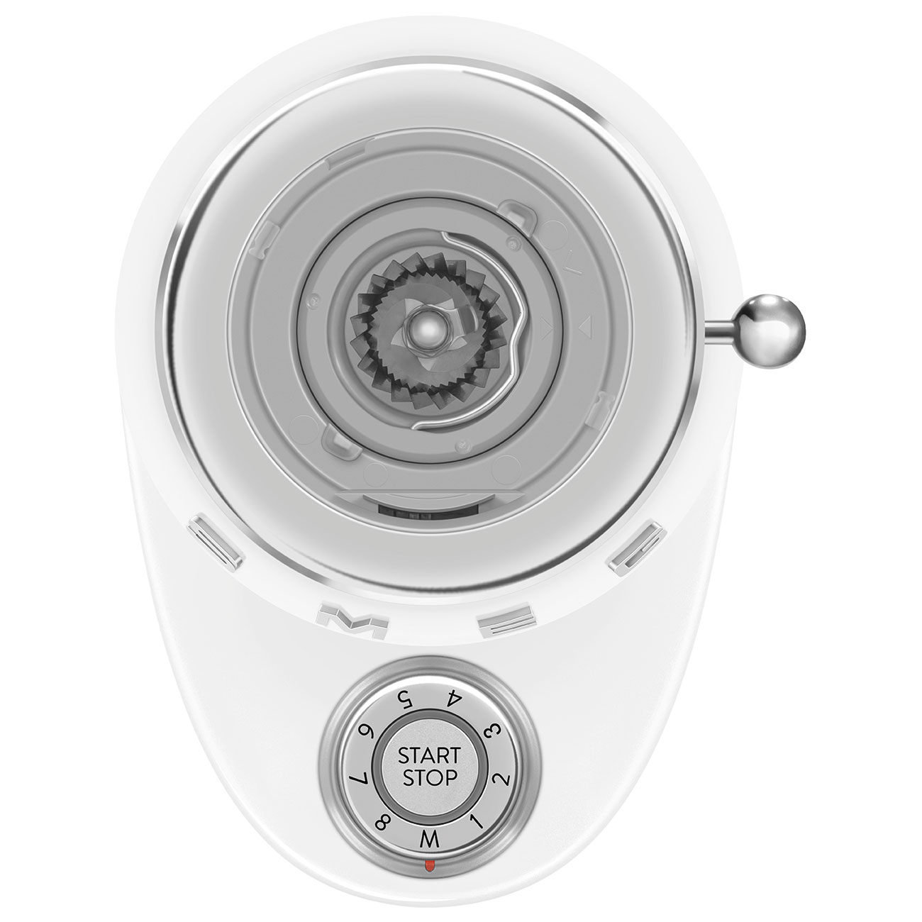 Кофемолка Smeg Macinacaffè 50's Style Bianco CGF03WHEU