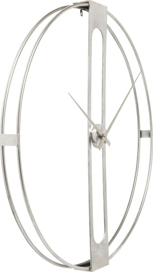 Настенные часы KARE Wanduhr Clip Silber 61479