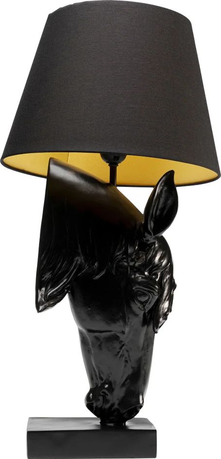 Настольная лампа KARE Tischleuchte Horse Head 56860