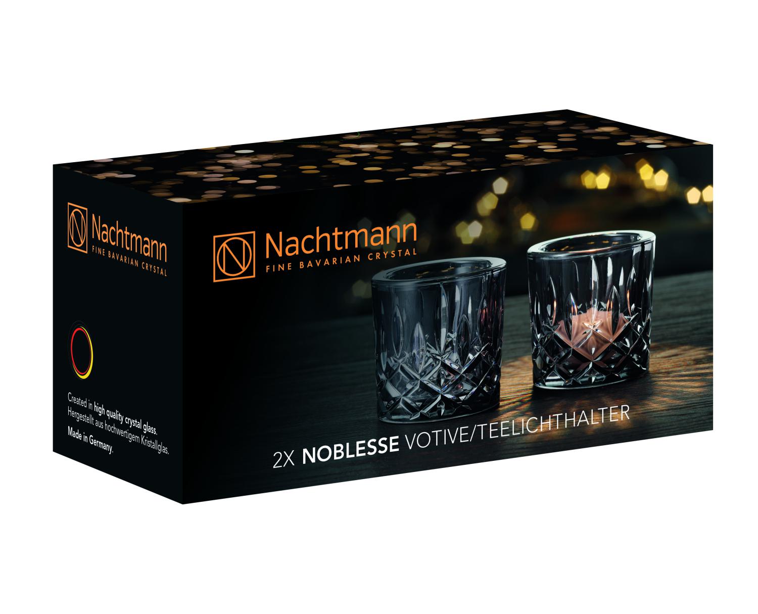 2 подсвечника Nachtmann Noblesse Votive Smoke 104899