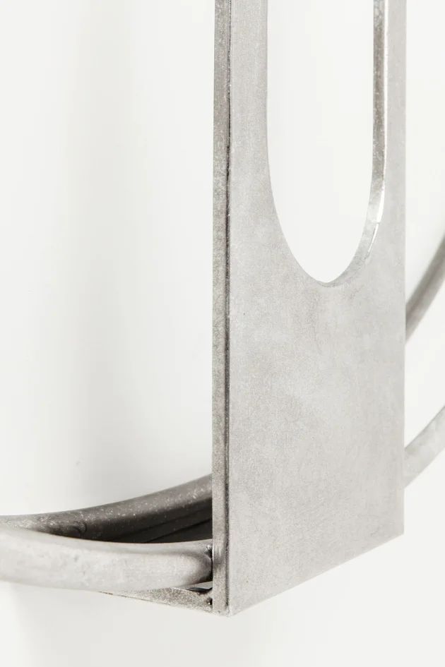 Настенные часы KARE Wanduhr Clip Silber 61479