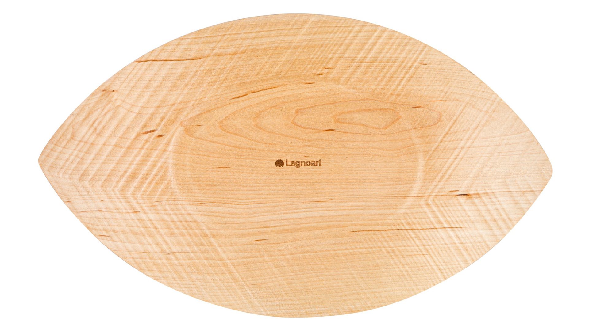 Поднос сервировочный Legnoart Leaf M Maple LT-10