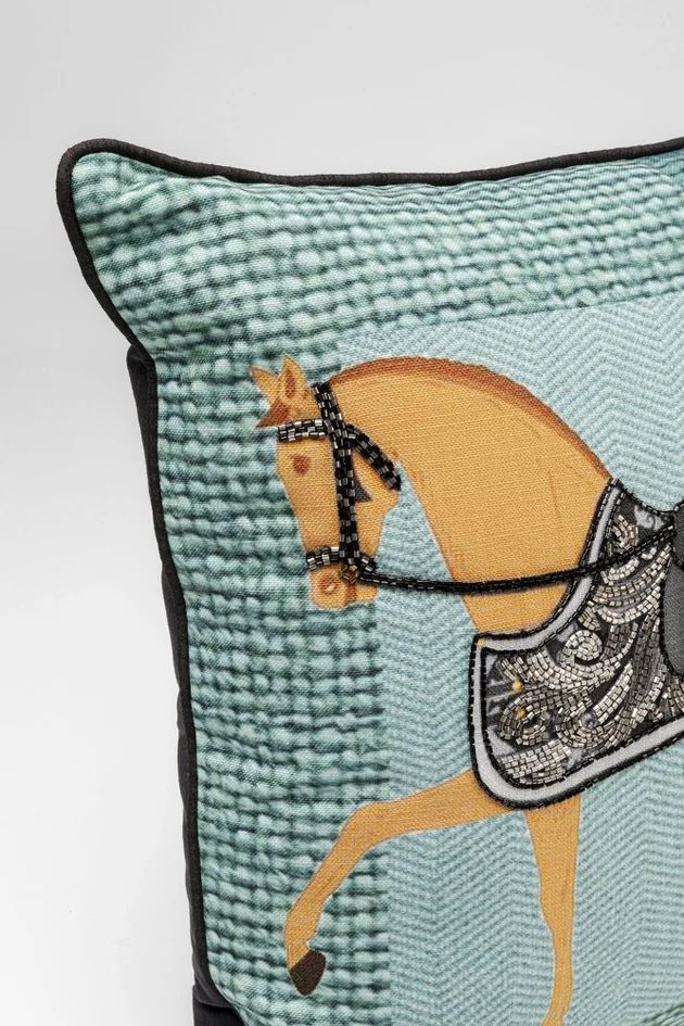 Подушка KARE Kissen Show Horse Plaid 57277