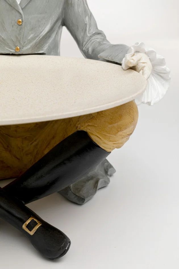 Мелочница KARE Deko Figur Gentleman Dog Tray 56916