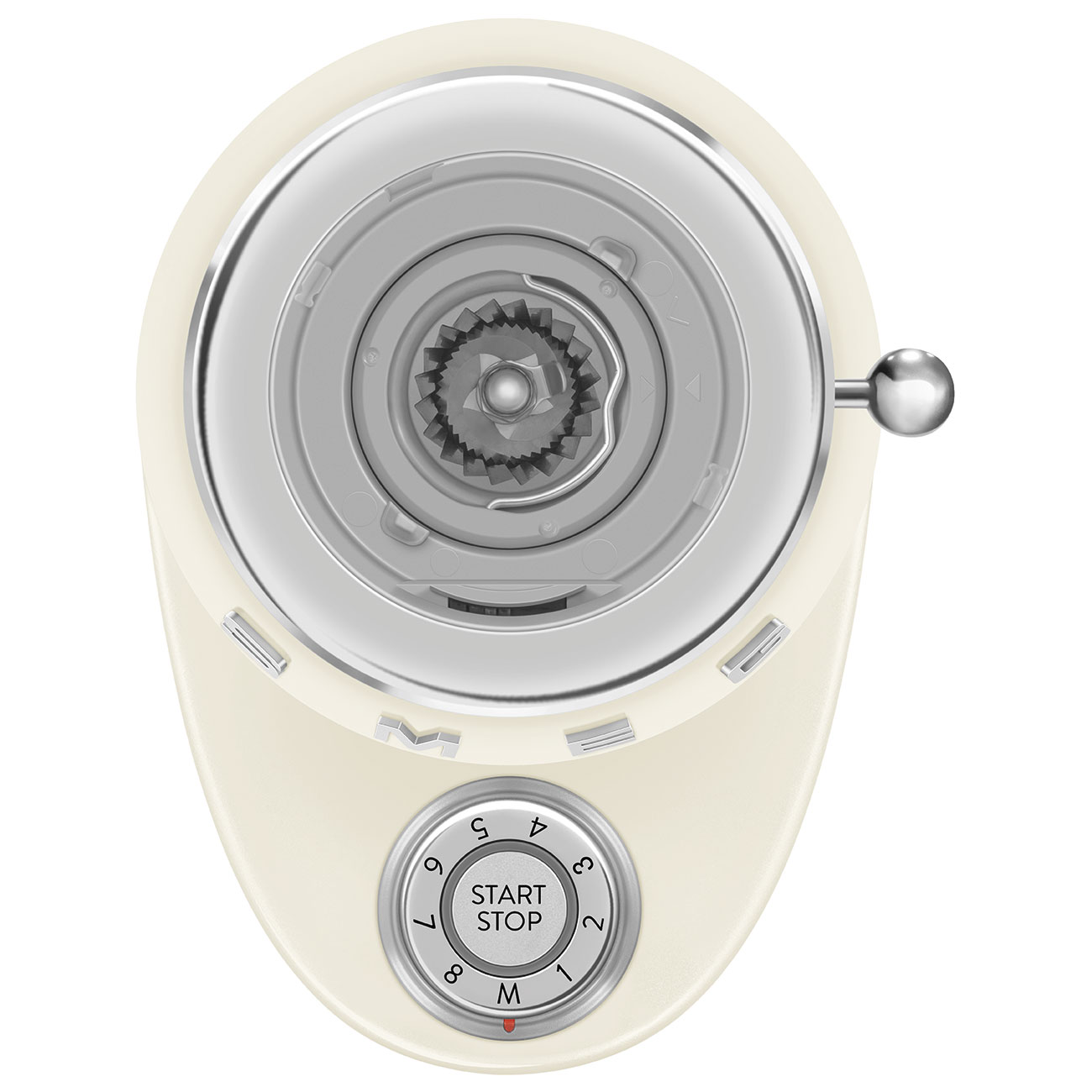 Кофемолка Smeg Macinacaffè 50's Style Panna CGF03CREU