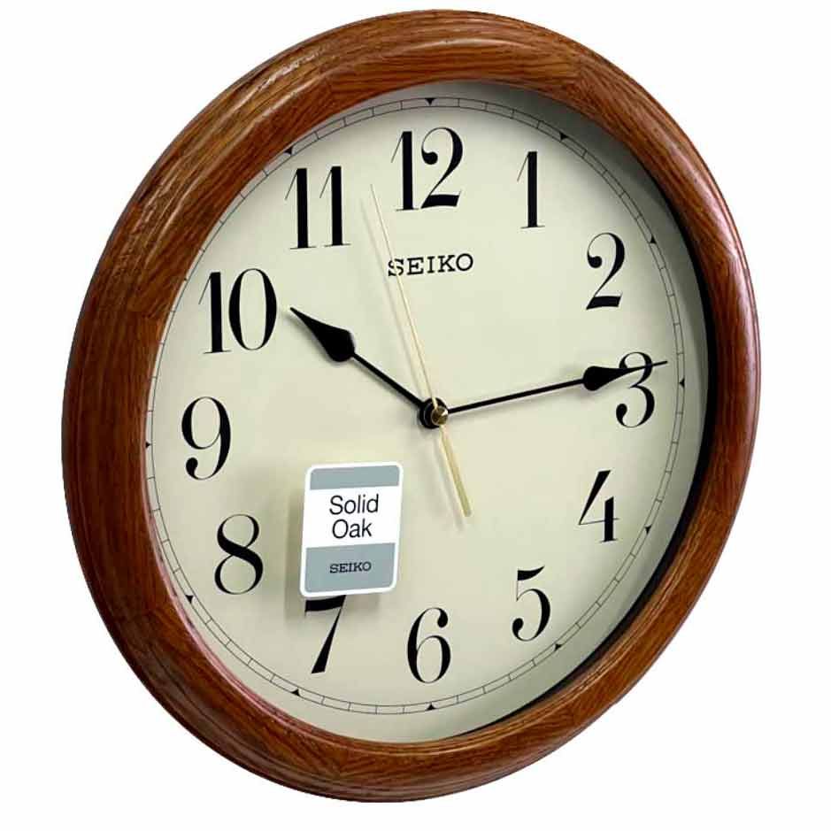 Настенные часы Seiko Quartz Wall Clock QXA153B