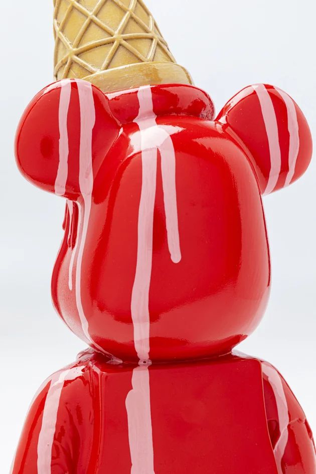Фигурка KARE Deko Figur Gelato Bear Rot 54806