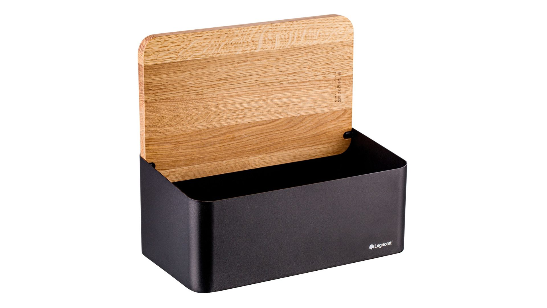 Хлебница Legnoart Crispy Black BB-80B