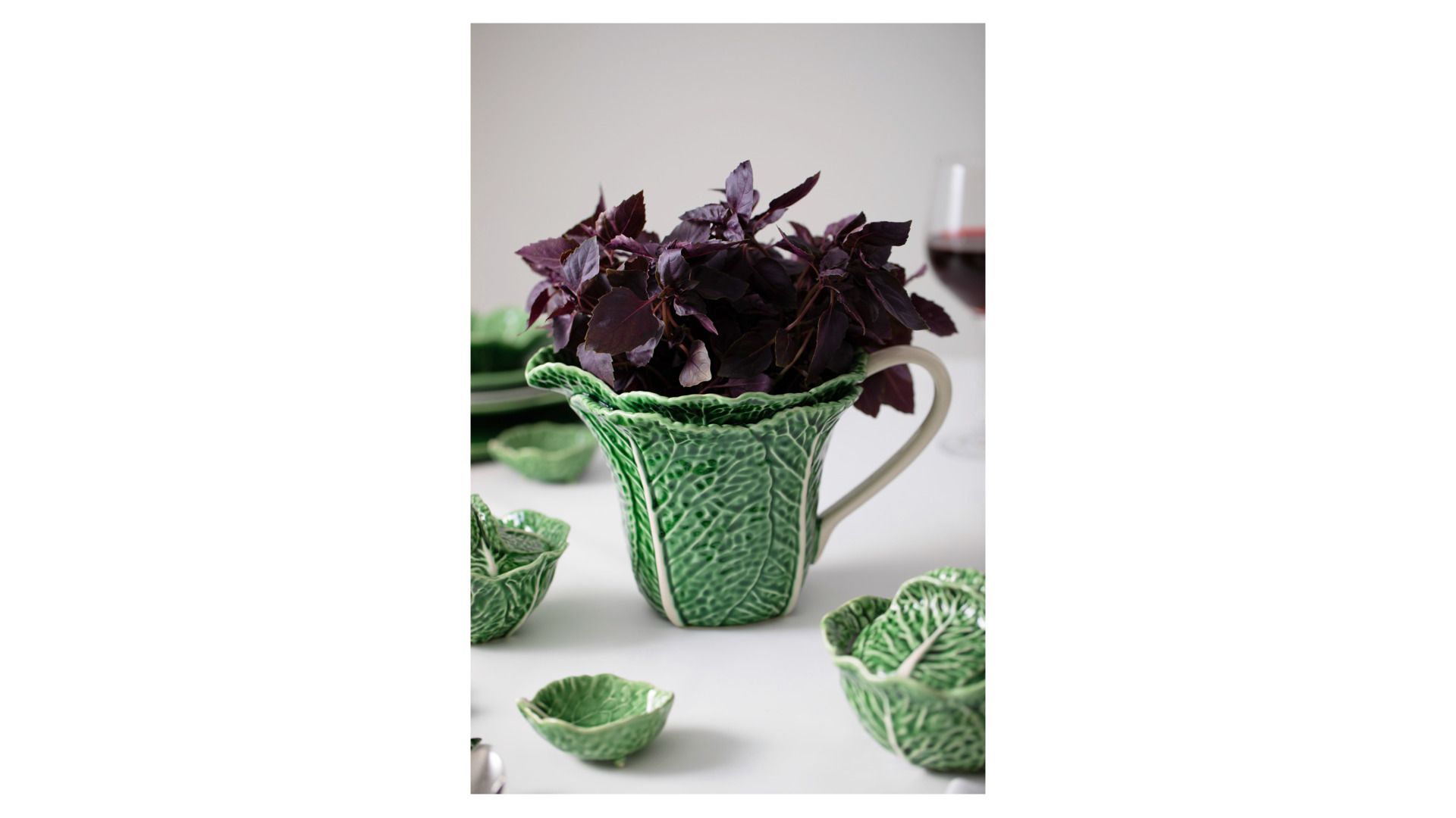Кувшин Bordallo Pinheiro Cabbage Pitcher 65026738