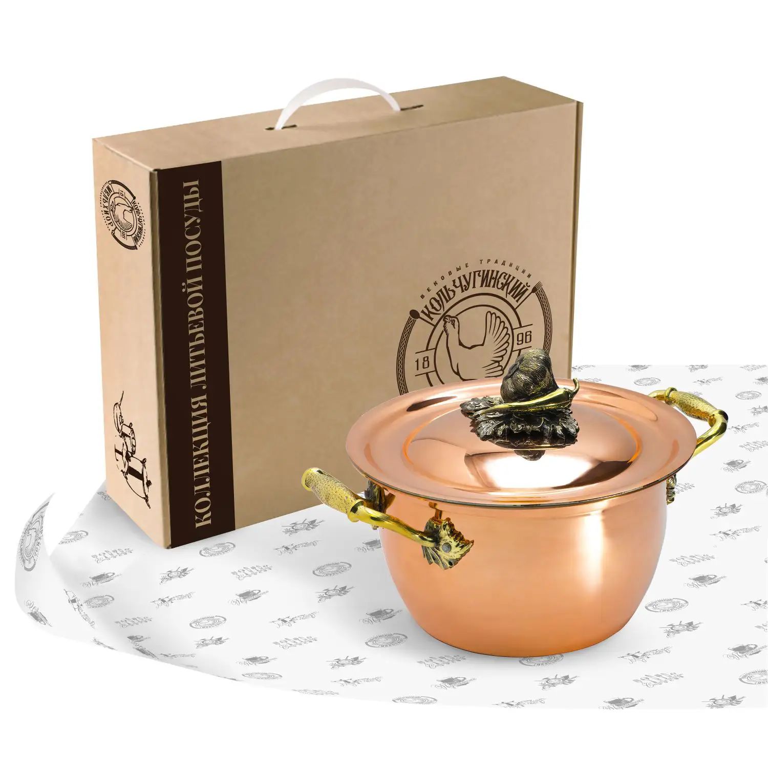 Кастрюля с крышкой Кольчугинский Мельхиор KM111793