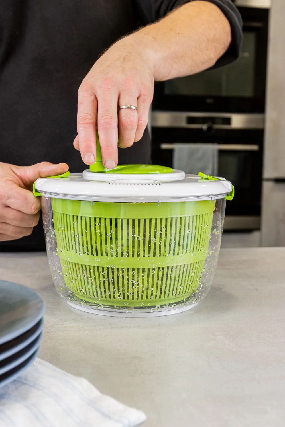 Сушилка для салата KitchenCraft Salad Spinner KCSALSPIN
