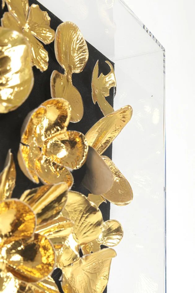 Панно настенное KARE Deko Rahmen Gold Flower 51626