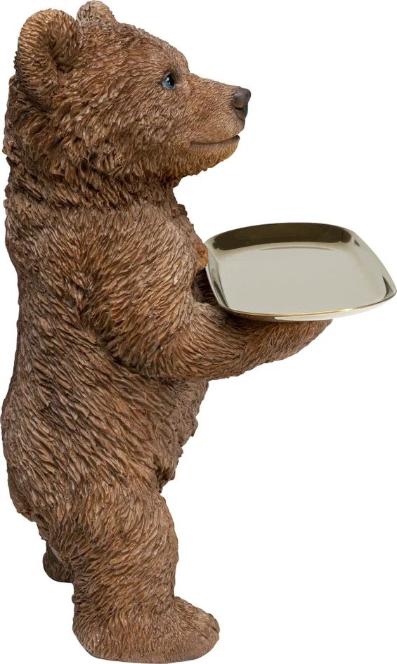 Мелочница KARE Deko Figur Butler Standing Bear 53415