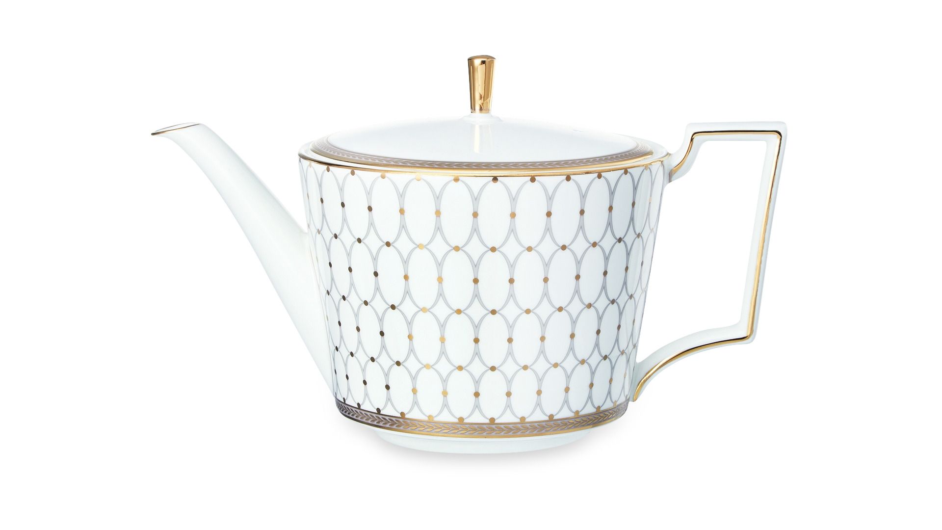 Чайник заварочный Wedgwood Renaissance Grey Teapot 1065316