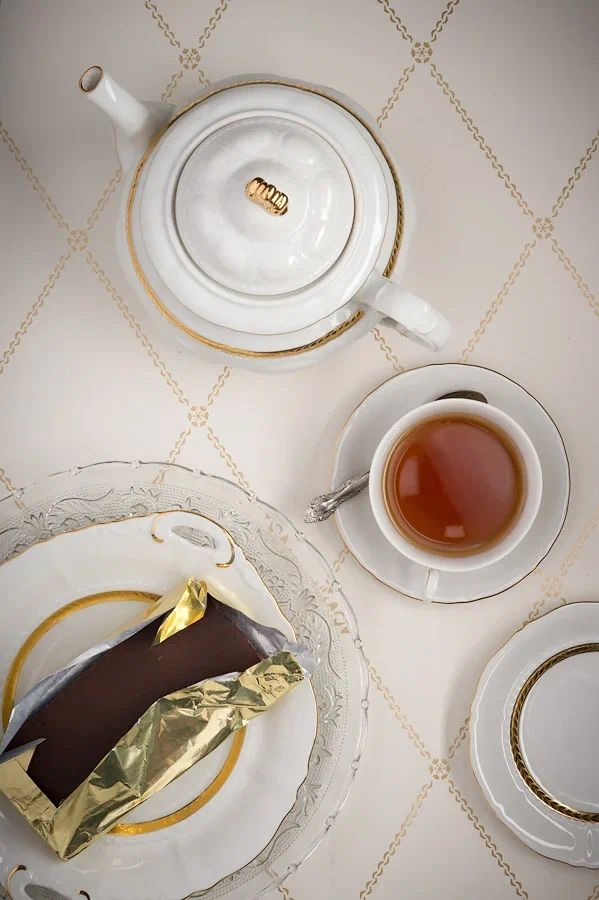 Кофейный сервиз Leander Sonata Zlatá Stuha 07160714-1239