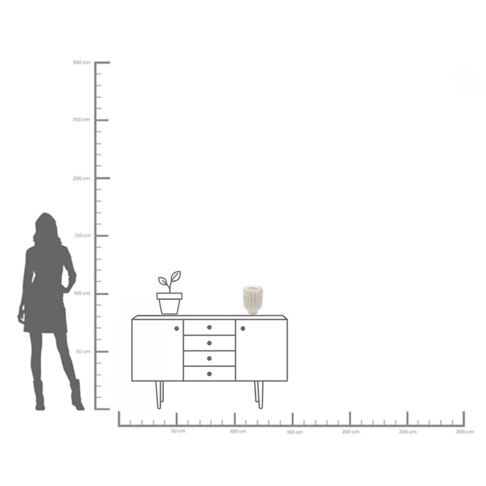 Ваза KARE Vase Viento Weiß 56718