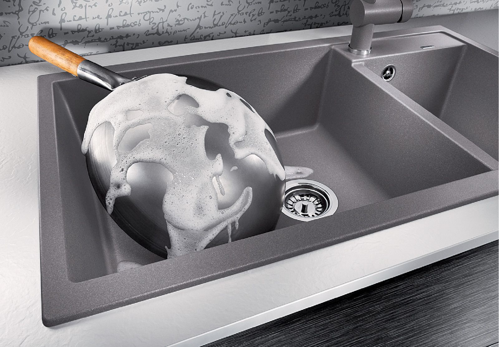 Кухонная мойка Blanco Metra 9 Silgranit Tartufo 517364