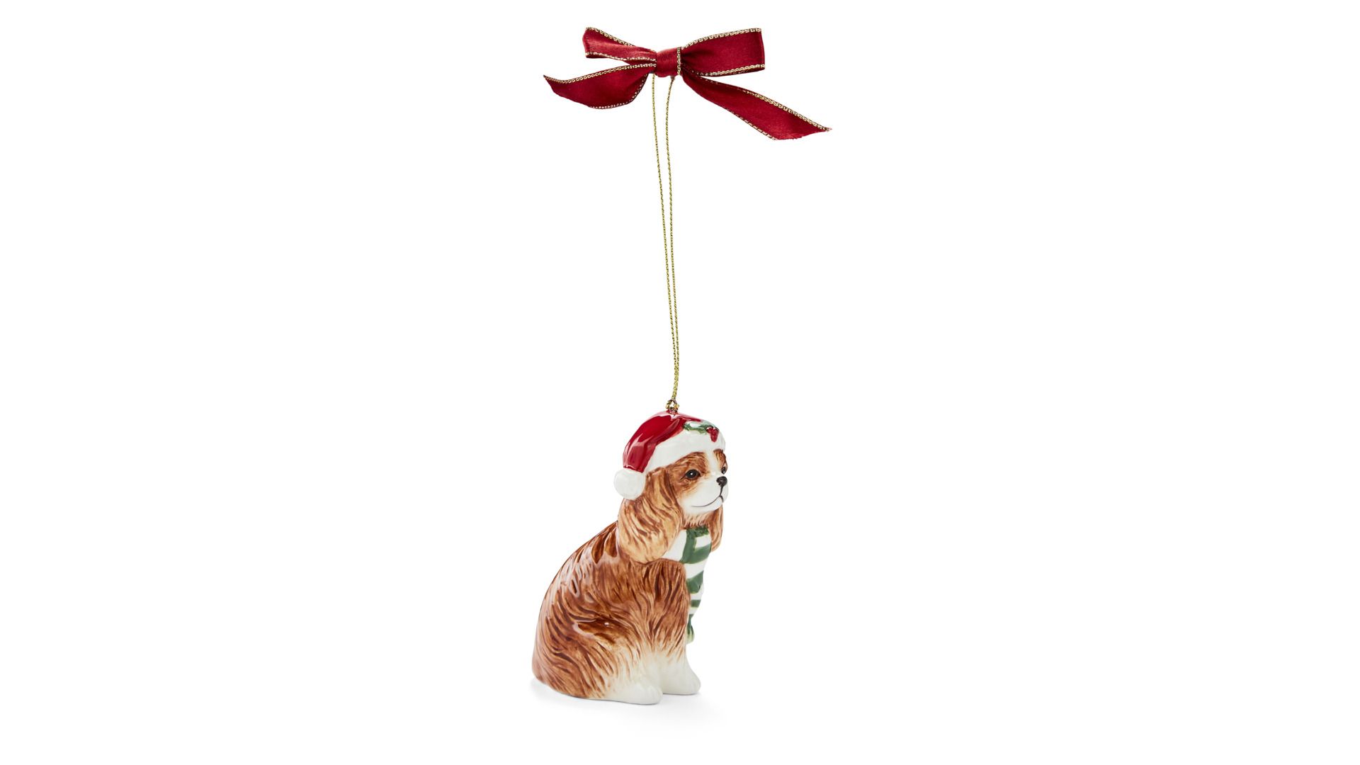 Фигурка Spode Christmas Tree Spaniel Ornament XTFI9233-XP