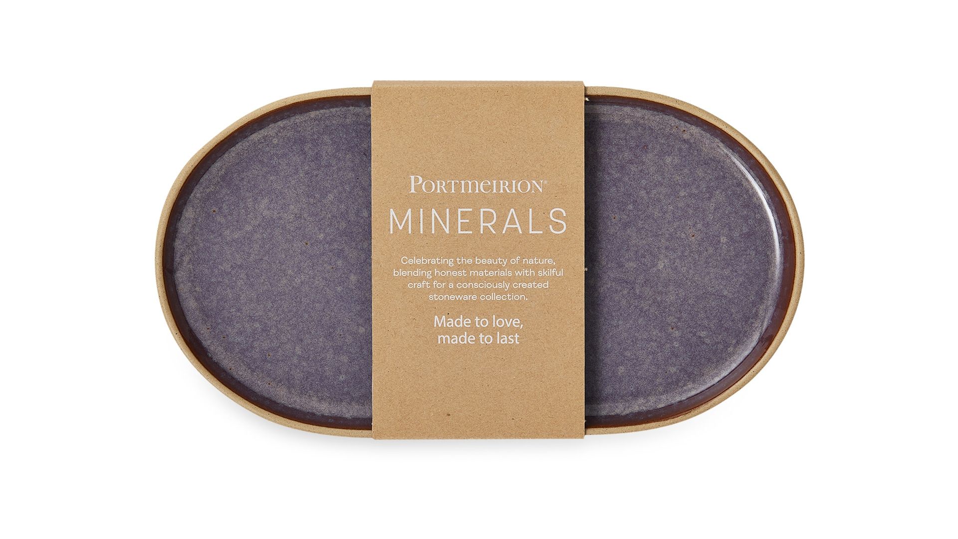 Блюдо овальное Portmeirion Minerals Amethyst MNAM79445-XW