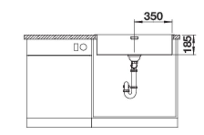 Кухонная мойка Blanco Solis 700-IF InFino 526126