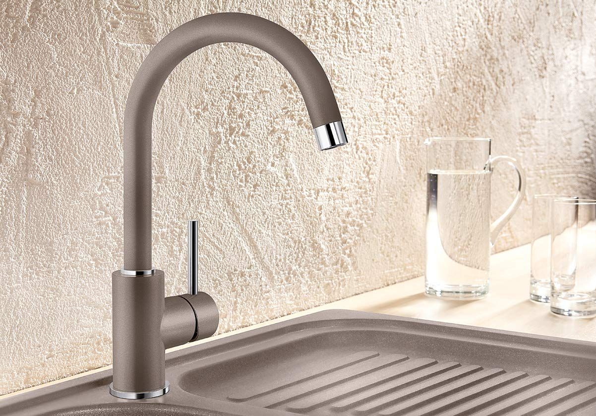 Кухонный смеситель Blanco Mida Silgranit-Look Coffee 524208