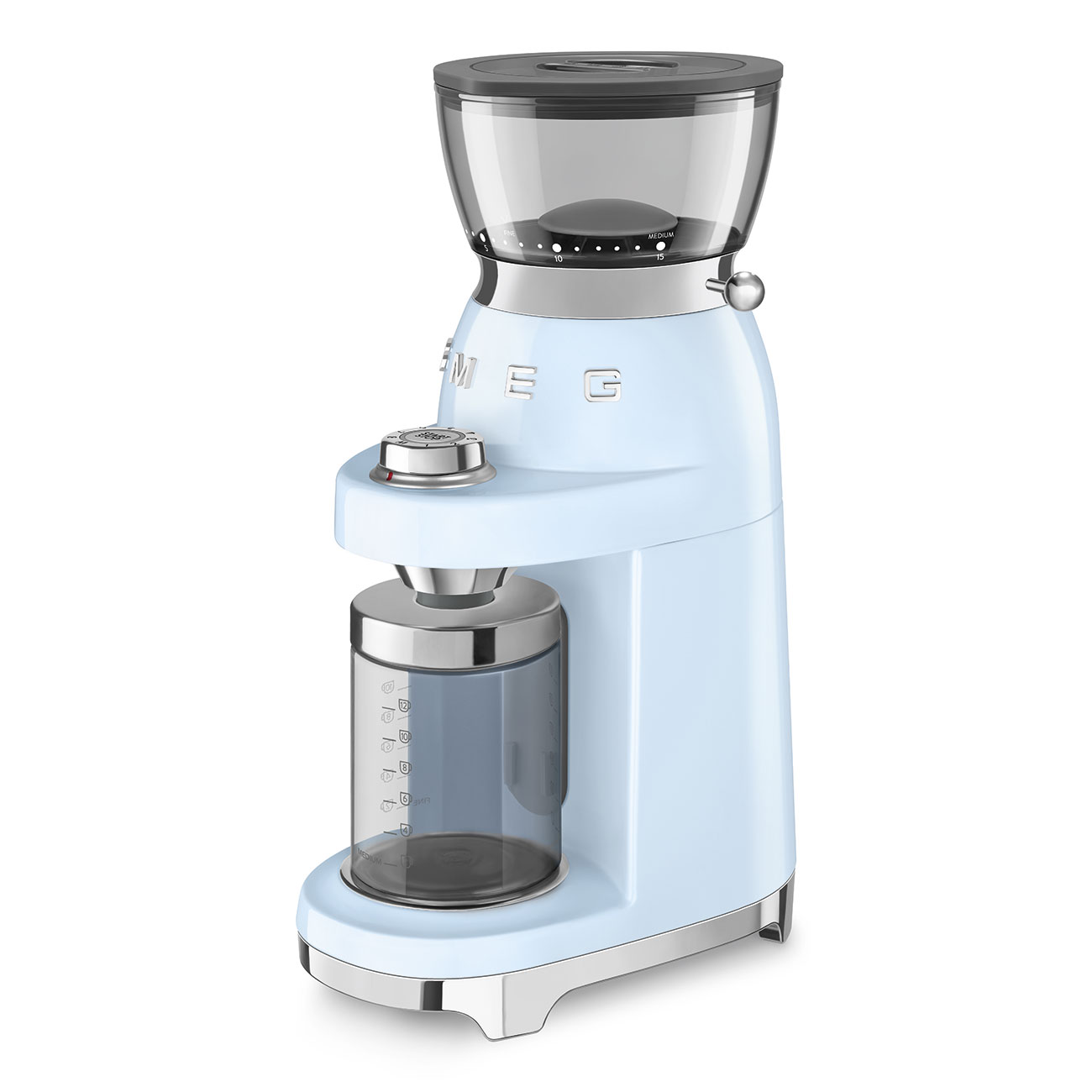 Кофемолка Smeg Macinacaffè 50's Style Azzurro CGF03PBEU