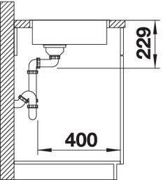 Кухонная мойка Blanco Andano 180-IF InFino 522951