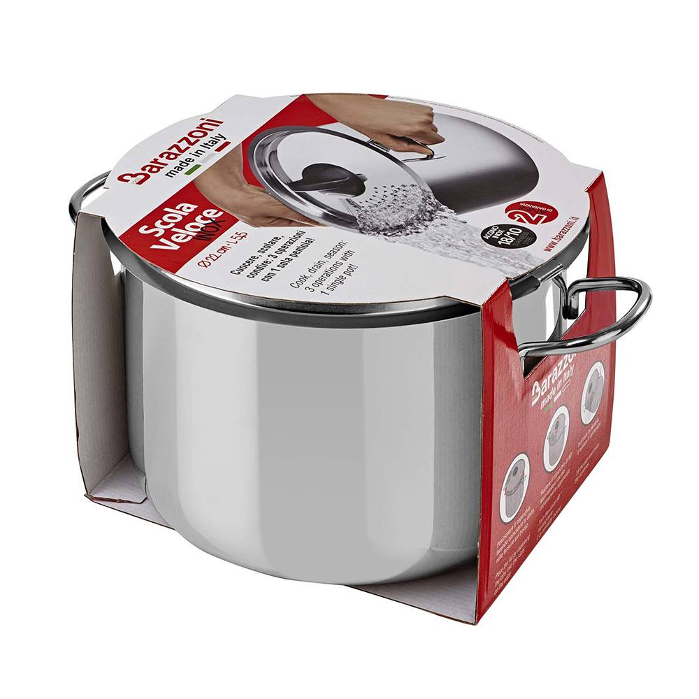 Кастрюля с крышкой Barazzoni Speciale 42014802280