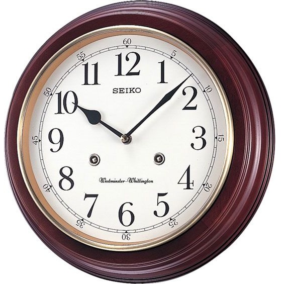 Настенные часы Seiko Quartz Wall Clock QXH202ZN