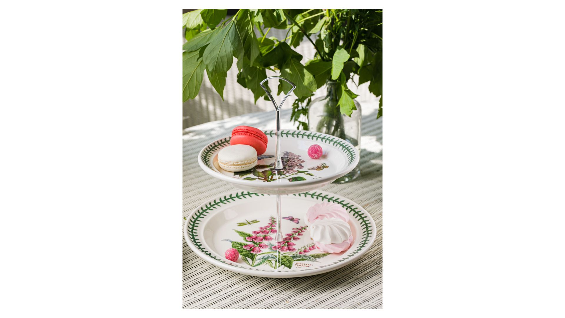 Блюдо двухъярусное Portmeirion Botanic Garden BG46600