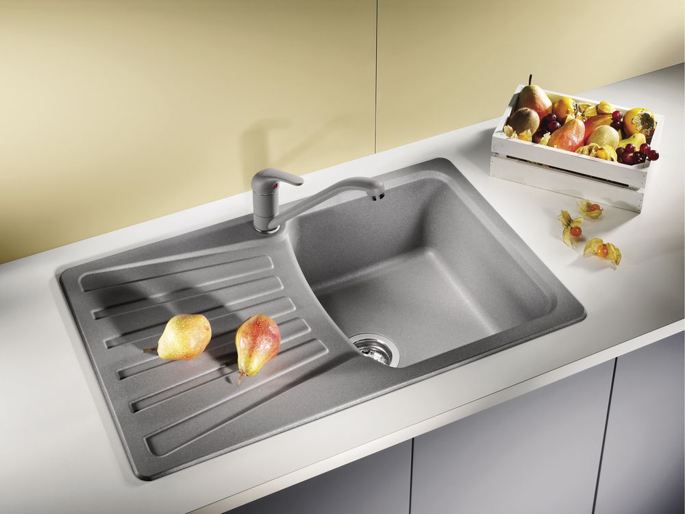 Кухонный смеситель Blanco Daras Silgranit-Look Anthracite 524180