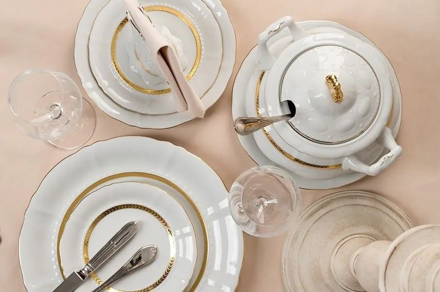 Блюдо овальное Leander Sonata Zlatá Stuha 07111513-1239