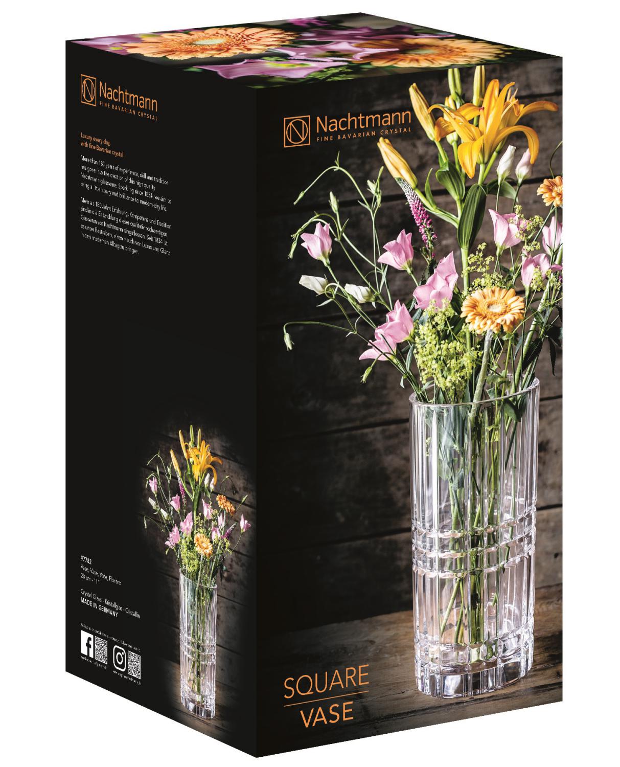 Ваза Nachtmann Square Vase 97782