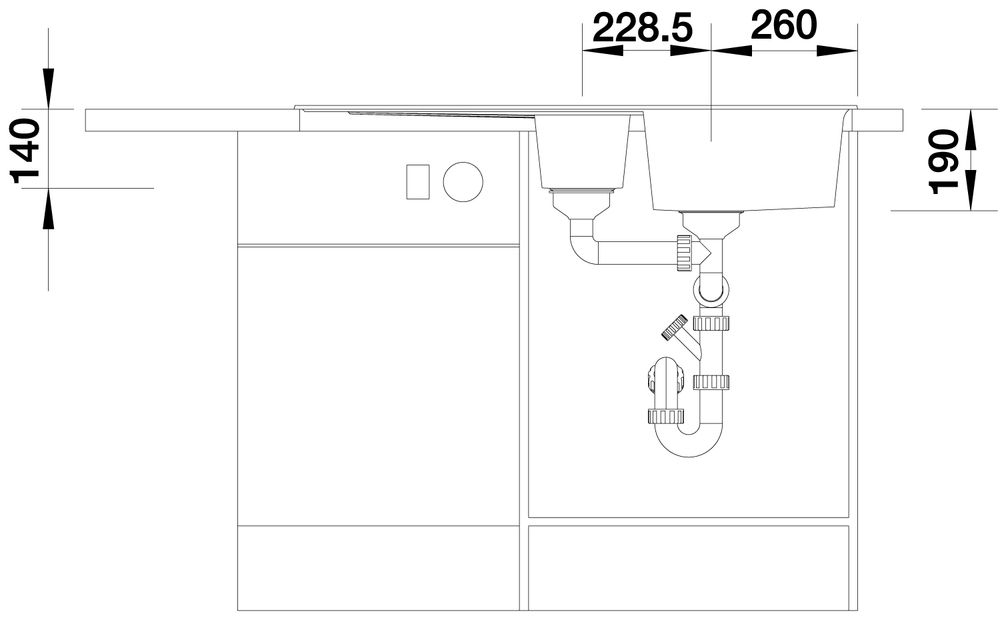 Кухонная мойка Blanco Zia 6S Silgranit Coffee 515072