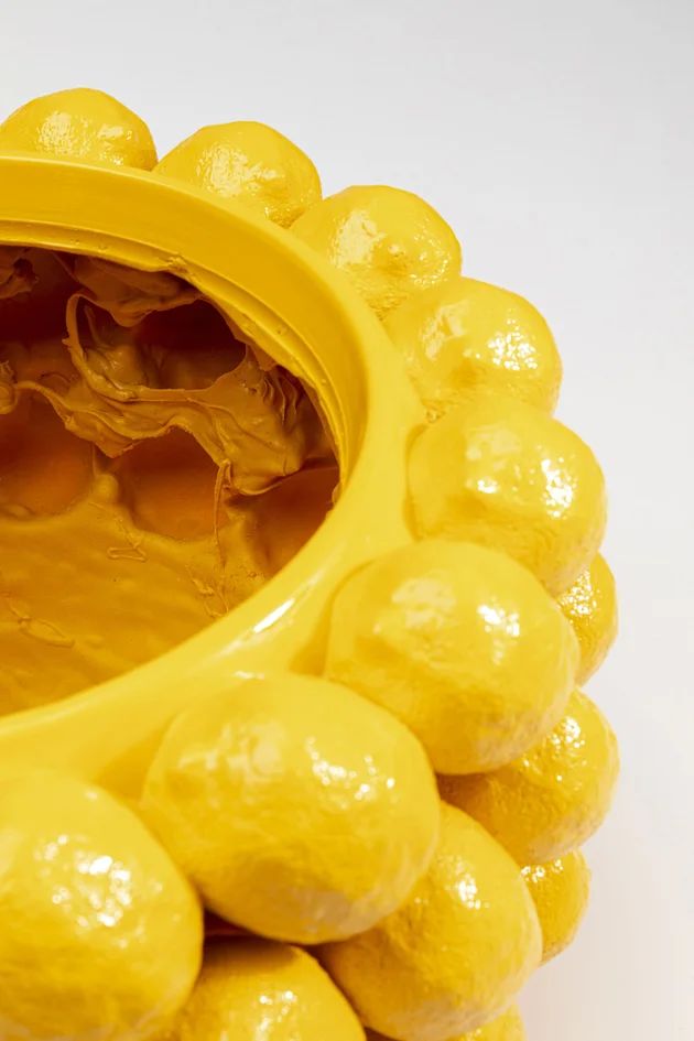 Кашпо KARE Deko Übertopf Lemon Juice 54727