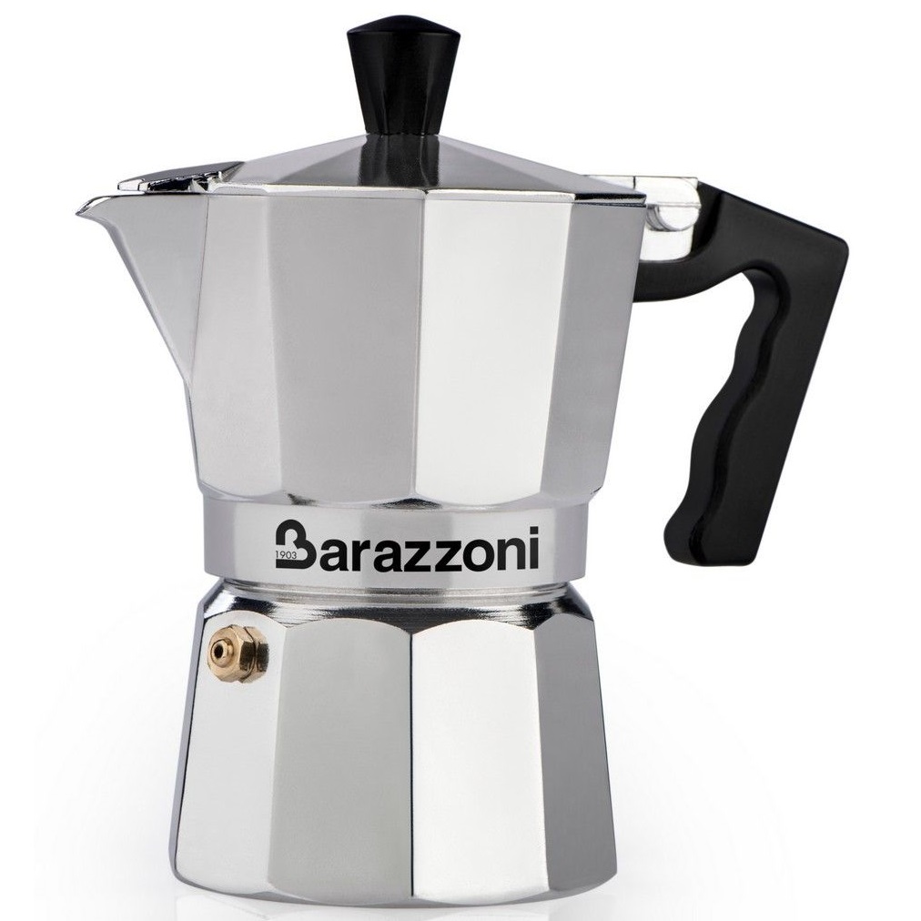 Кофеварка гейзерная Barazzoni Caffetiera 6 Tz Alluminium 830005506