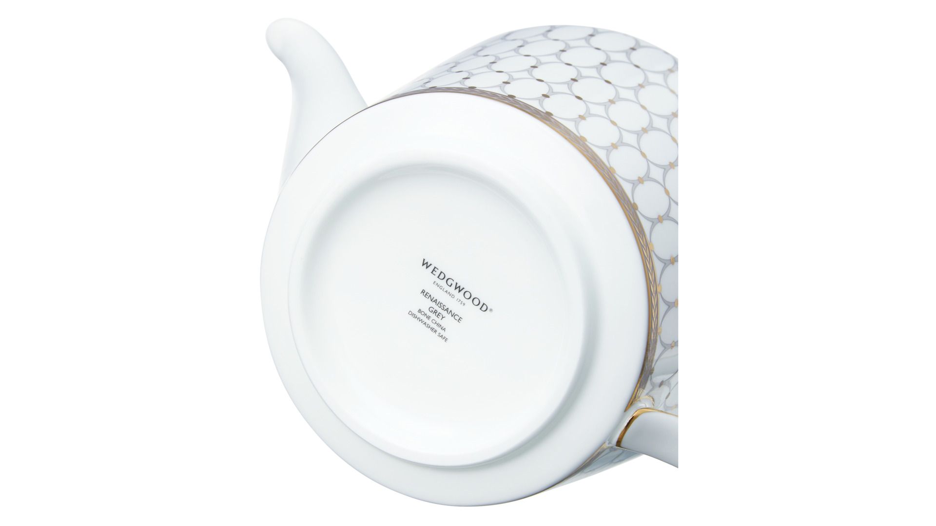 Чайник заварочный Wedgwood Renaissance Grey Teapot 1065316
